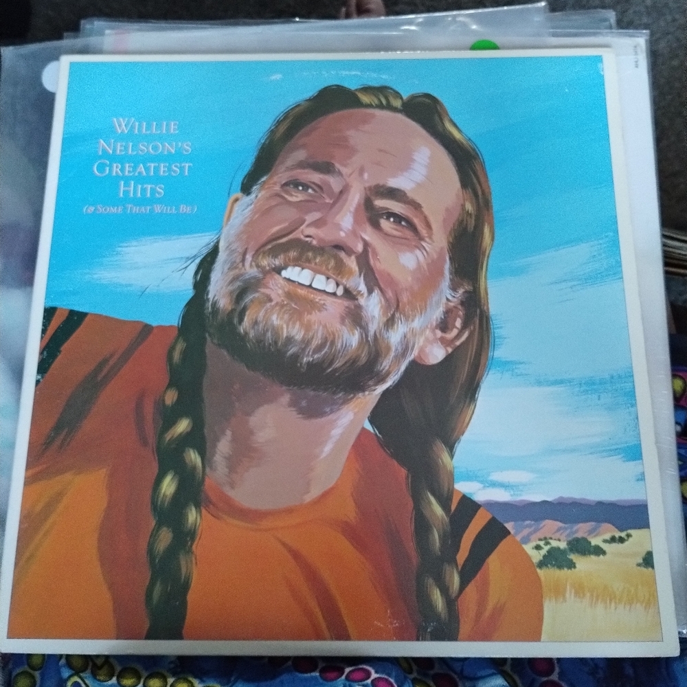 Willie Nelson "Greatest Hits & Some that will be" Vintage Double Vinyl Record